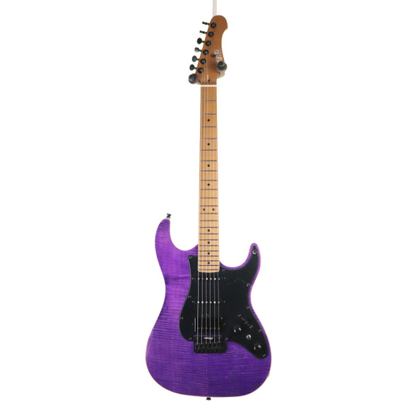 Jet JS 600 TPP Electric Guitar, Transparent Purple 