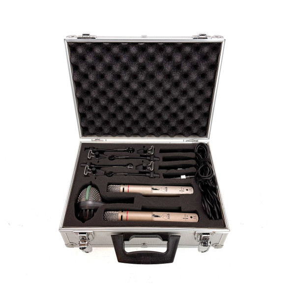 AKG Drumset Big 2 Drum Microphone Set (1 x D112, 4 x C518, 2 x C1000S) (pre-owned)