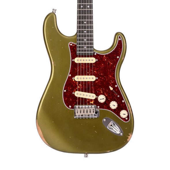 Patina PS-6 SGR R Electric Guitar, Sherwood Green Relic 