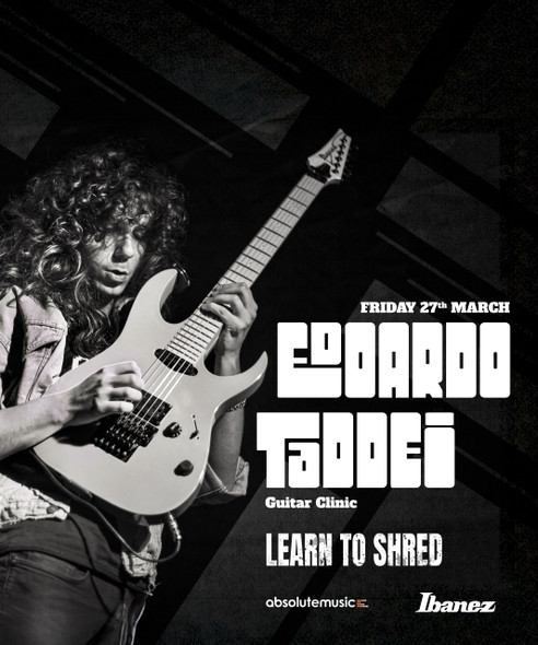 Learn To Shred - Edoardo Taddei Guitar Clinic March 27th 2026 