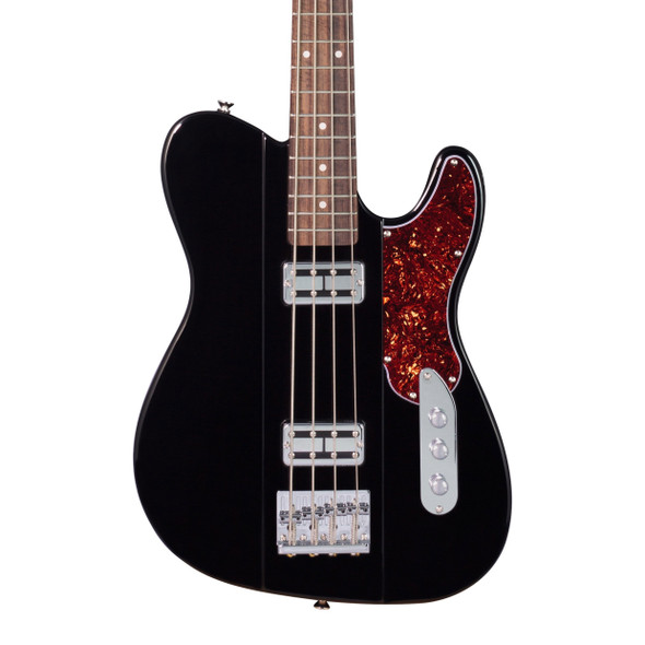 Shergold Telstar Standard SBT14BK Bass Guitar, Black 