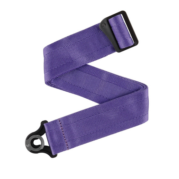 D'Addario Auto Lock Guitar Strap, Deep Violet 