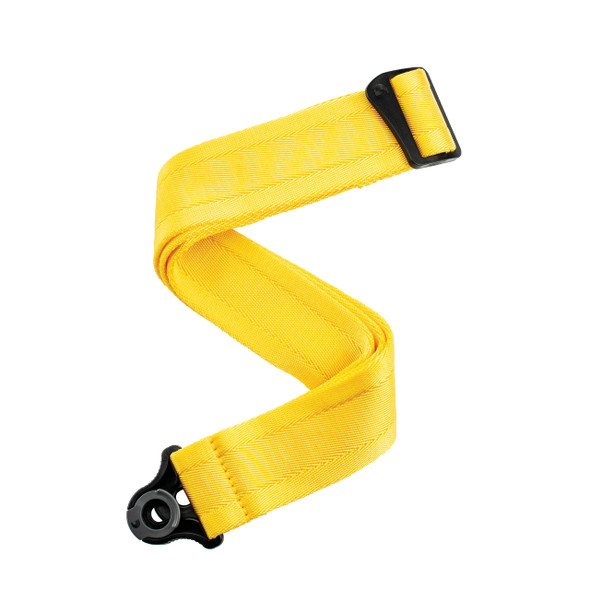 D'Addario Auto Lock Guitar Strap, Mellow Yellow 