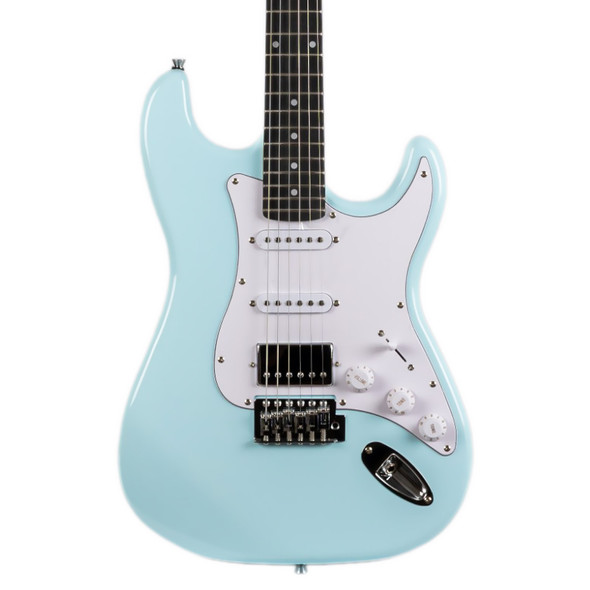 Voltera VS-400 SBL Electric Guitar, Sonic Blue 