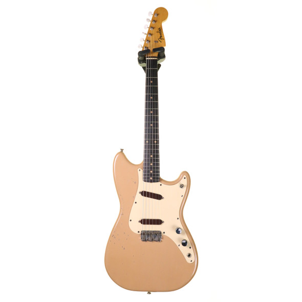 Fender 1960 Duo Sonic Electric Guitar, Desert Sand with Case (pre-owned)
