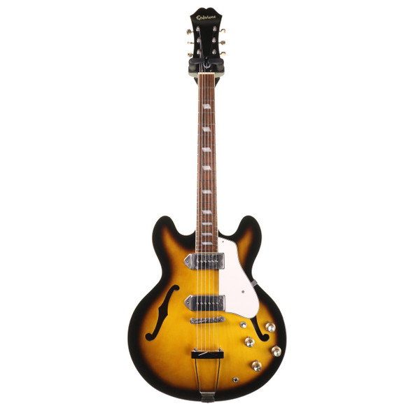 Epiphone Casino Electric Guitar, Vintage Sunburst with Hardcase (pre-owned)