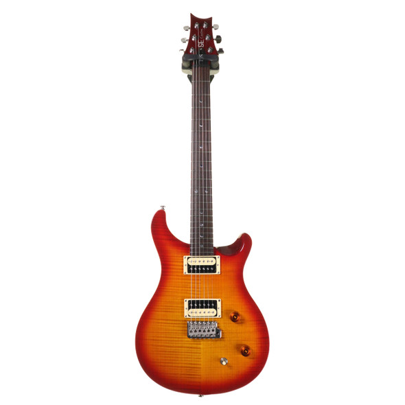 PRS SE Custom 22 Electric Guitar, Cherry Burst With Gig Bag  (pre-owned)