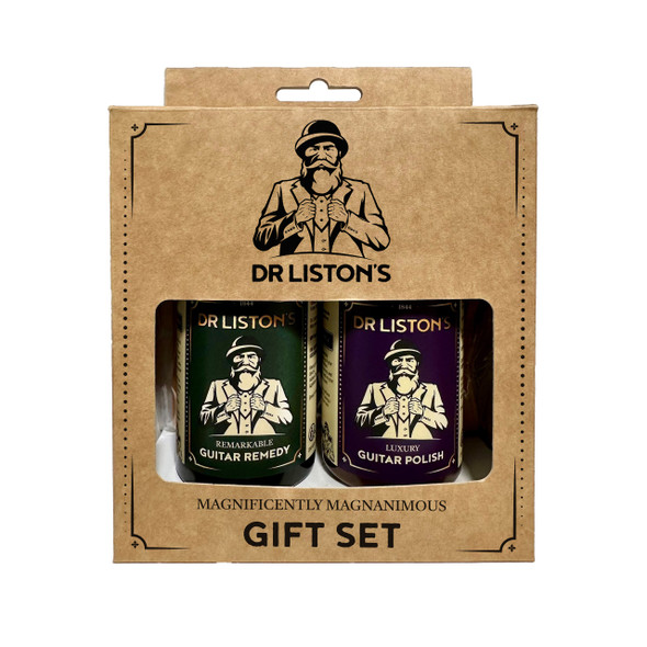 DR Listons Gift Set / Guitar Remedy, Guitar Polish & Cloth 