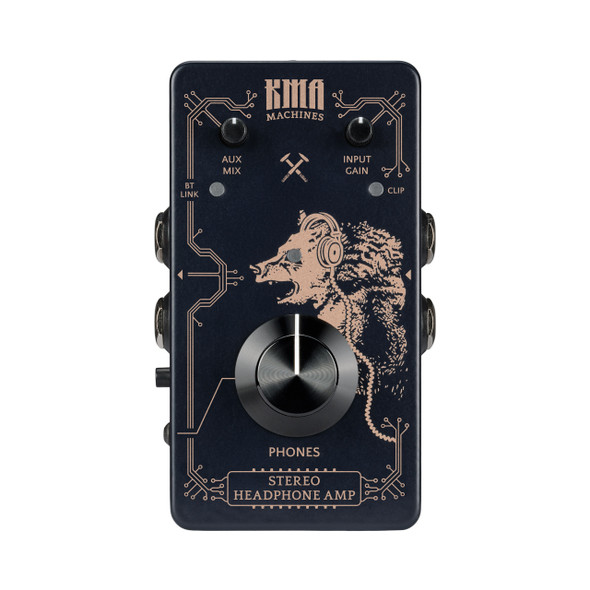 KMA Machines Stereo Headphone Amp Pedal 