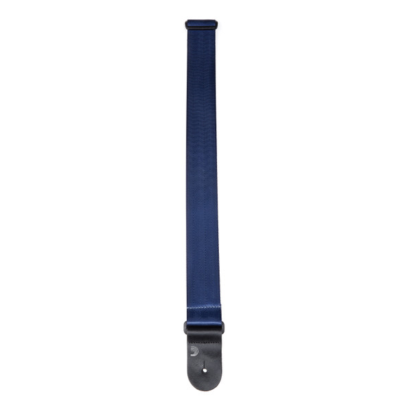 D'Addario Seat Belt Guitar Strap, Blue 50mm 