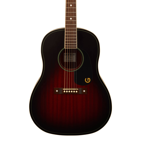 Gretsch Jim Dandy Dreadnought Acoustic Guitar, Deep Cherry Burst 