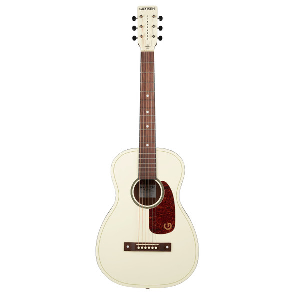Gretsch Jim Dandy Parlor LTD Acoustic Guitar, Vintage White 