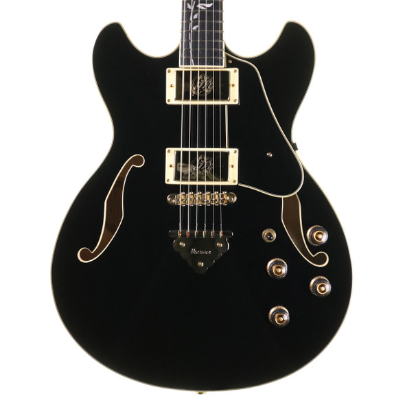 Ibanez AS93SP-BK Artcore Expressionist Electric Guitar, Black  (ex-display)
