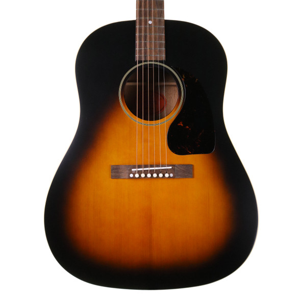 Epiphone Inspired By Gibson 1942 Banner J-45 Electro Acoustic Guitar, Sunburst with Case (pre-owned)