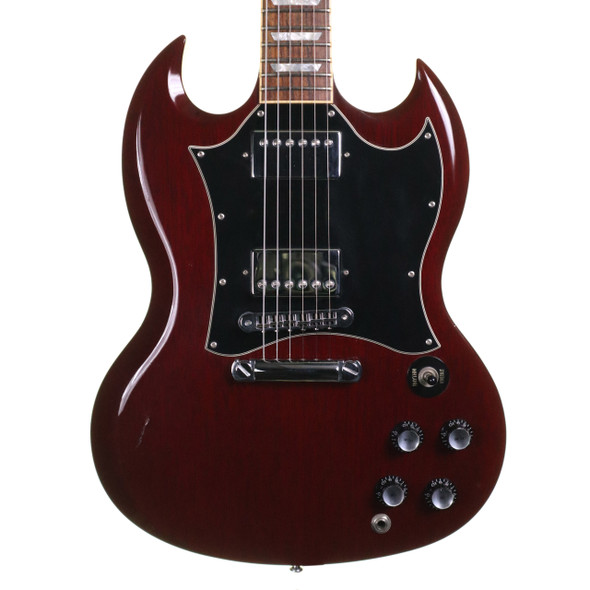 Gibson SG Standard Electric Guitar, Cherry Red with Hard Case (pre-owned)