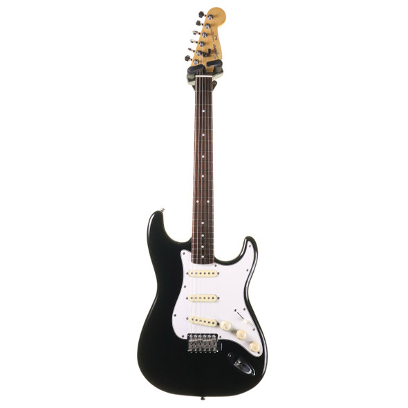 Fender Squier Stratocaster, Made in Korea Electric Guitar, Black with Gig Bag (pre-owned)