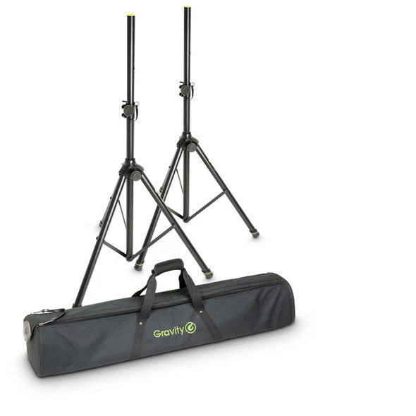 Gravity SS 5211 B SET 1, 2 Speaker Stands with Bag 