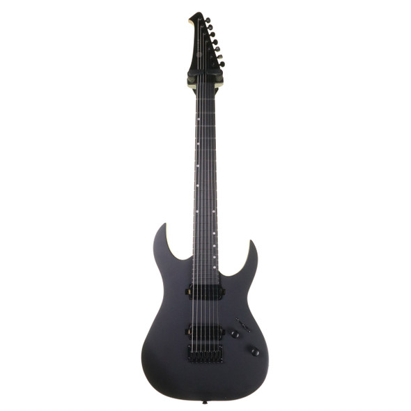 Spira S-407 MBK 7 String Electric Guitar, Satin Black  (ex-display)