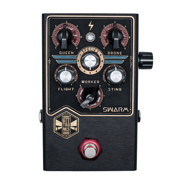 Beetronics Swarm - Fuzz Harmonizer Effects Pedal 