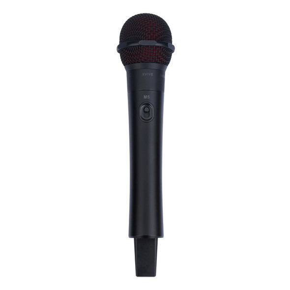 XVIVE M5 Wireless Dynamic Microphone System, 5.8GHZ, Black 