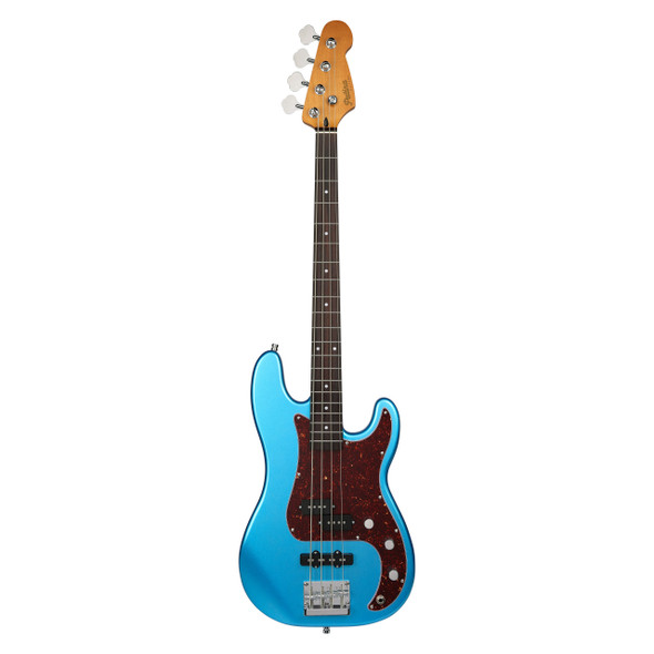 Patina PPJB-3 LPB Bass Guitar, Lake Placid Blue 