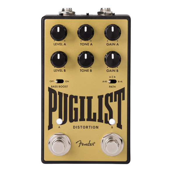 Fender Pugilist V2 Distortion Effects Pedal 