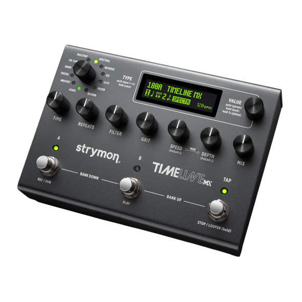 Strymon TimeLine MX Multi Delay Effects Pedal 