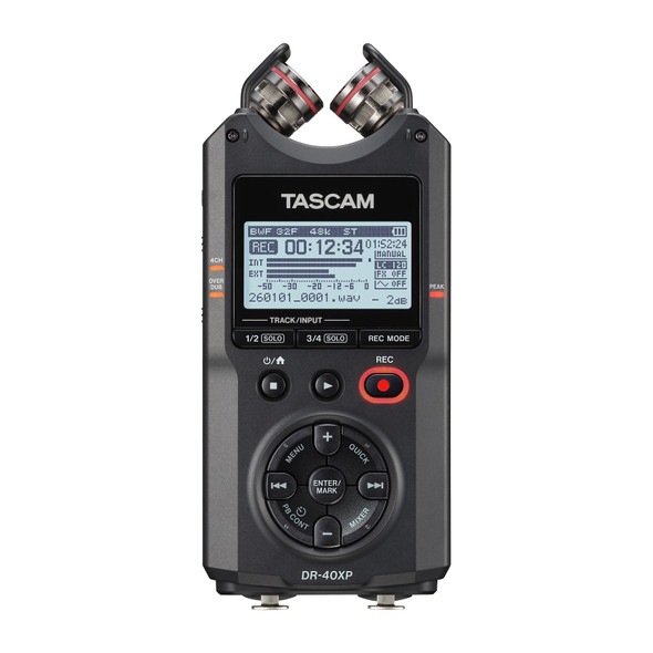 Tascam DR-40XP Portable Handheld Field Recorder 