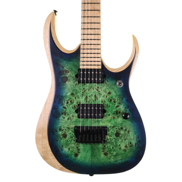 Ibanez Iron Label RGDIX6MPB-SBB Electric Guitar, Surreal Blue Burst (pre-owned)