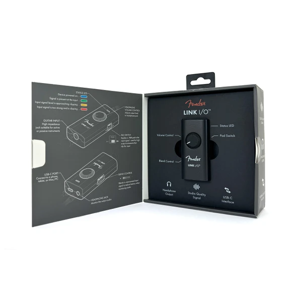 Fender Link I/O Portable Guitar Audio Interface (pre-owned)