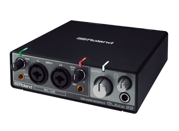 Roland RUBIX 22 and Adam Audio Monitor Bundle 