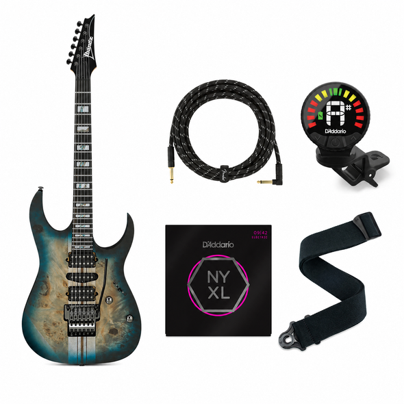 Ibanez RGT1270PB-CTF RG Premium Electric Guitar Perfomance Bundle 