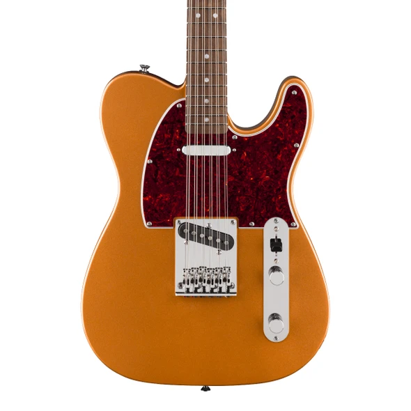 Fender Squier Paranormal Troy Van Leeuwen Telecaster XII Electric Guitar, Copper 