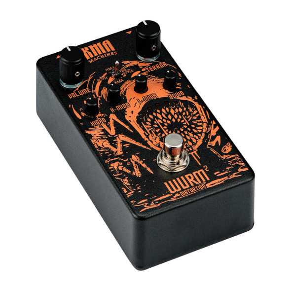 KMA Machines WURM 2 High-Gain Distortion Effects Pedal 