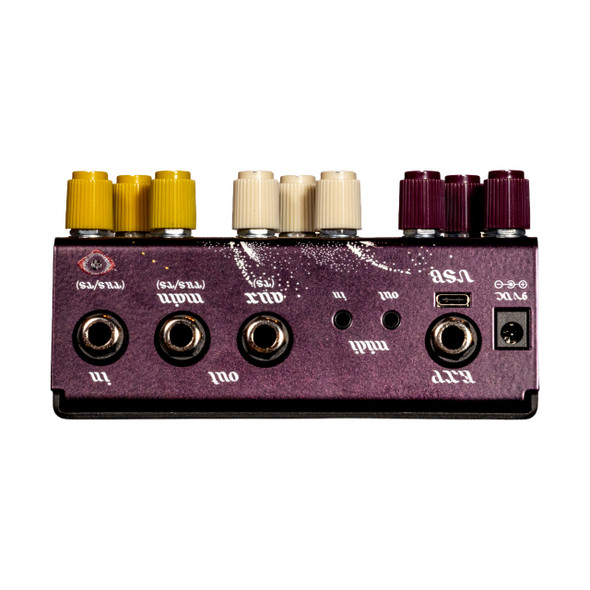 Old Blood Noise Endeavors Beam Splitter V2 Triple Tracking Overdrive & Distortion Pedal, Warm 
