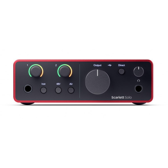 Focusrite Scarlett Solo (4th Gen) with Ableton Live Standard 