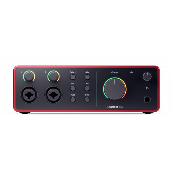 Focusrite Scarlett 4i4 (4th Gen) with Ableton Live 12 Standard 
