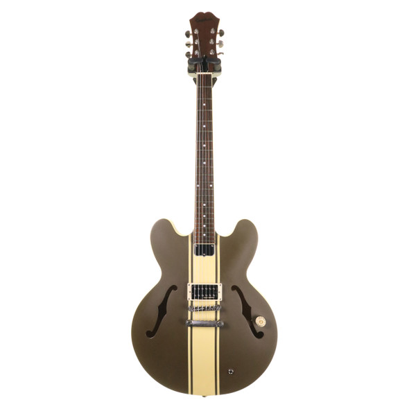 Epiphone Tom Delonge ES-333 Electric Guitar, Brown with Case (pre-owned)