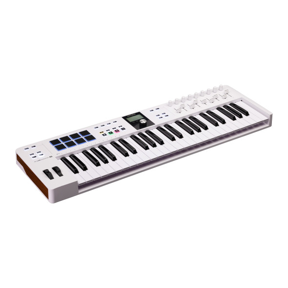 Arturia Keylab Essential mk3 49 USB Controller Keyboard, White with Ableton Live 12 Standard 