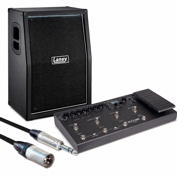 Blackstar ID:X Floor Three + Laney LFR-112 Complete Digital Guitar Rig 