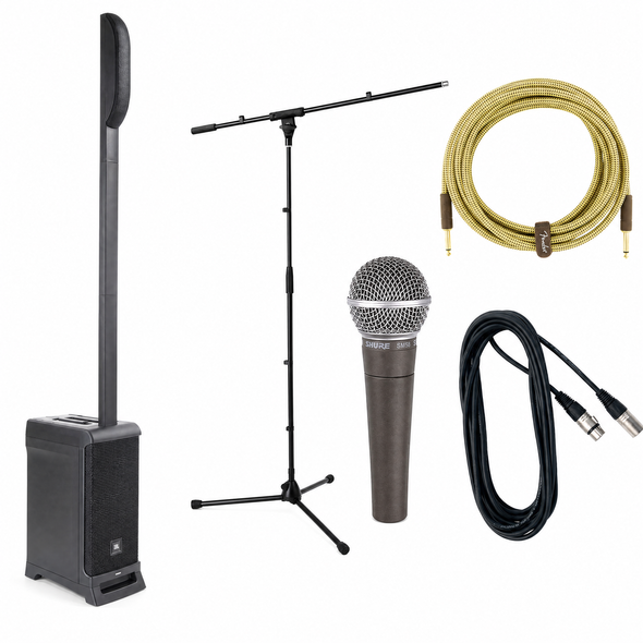 JBL IRX ONE Column PA Performance Bundle 