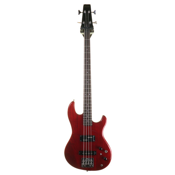 Aria Pro II Laser Made In Japan Bass Guitar, Transparent Cherry (pre-owned)