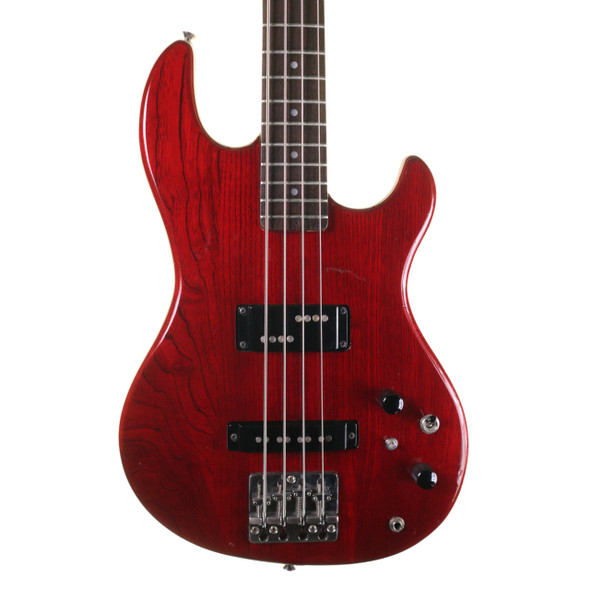 Aria Pro II Laser Made In Japan Bass Guitar, Transparent Cherry (pre-owned)