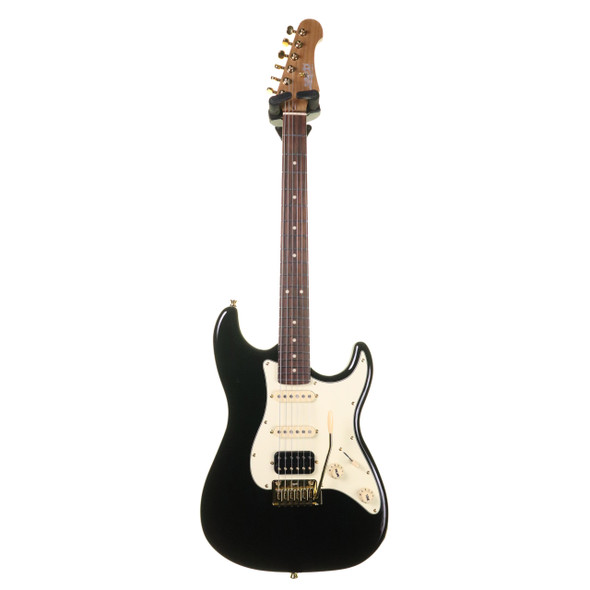 Jet JS-480 BK G Electric Guitar, Black w/ Gold Hardware (pre-owned)