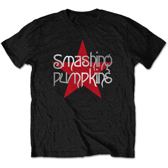 The Smashing Pumpkins Unisex T-Shirt Star Logo (Black) Large 