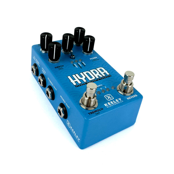 Keeley Hydra Stereo Reverb & Tremolo Effects Pedal  (pre-owned)