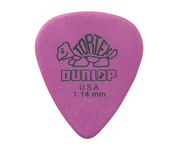 Dunlop Tortex 1.14 Standard Plectrum, Pack of 12 