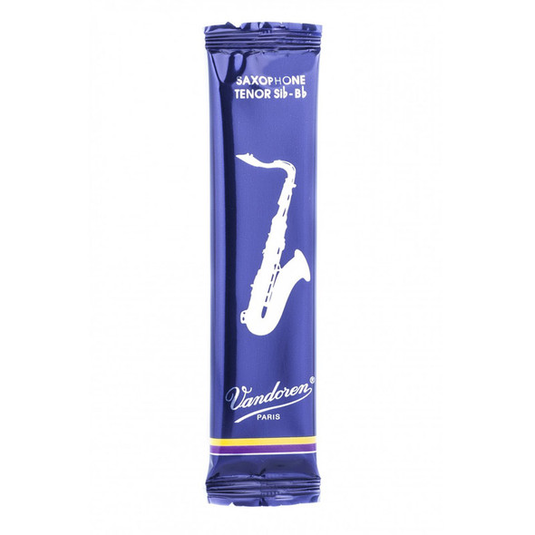 Vandoren Traditional Tenor Sax Reed, Strength 1.5, Single 