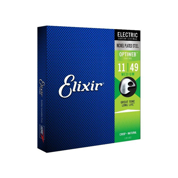 Elixir Optiweb Electric Medium 11-49 Set 
