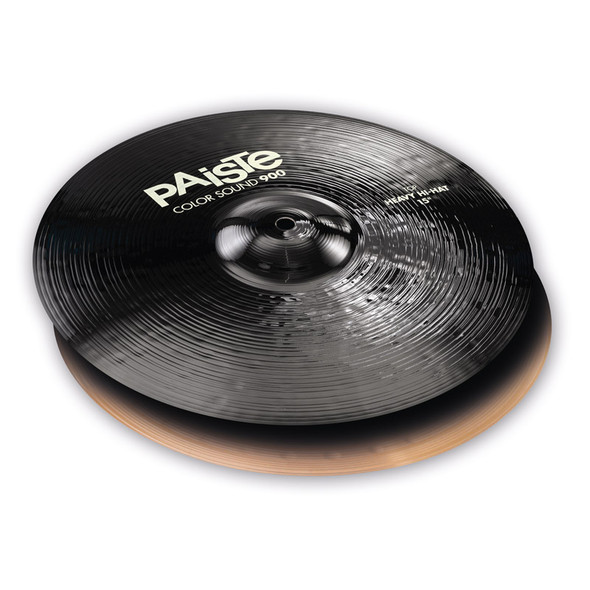 Paiste Color Sound 900 Black 15-inch Heavy Hi-Hat Cymbals 